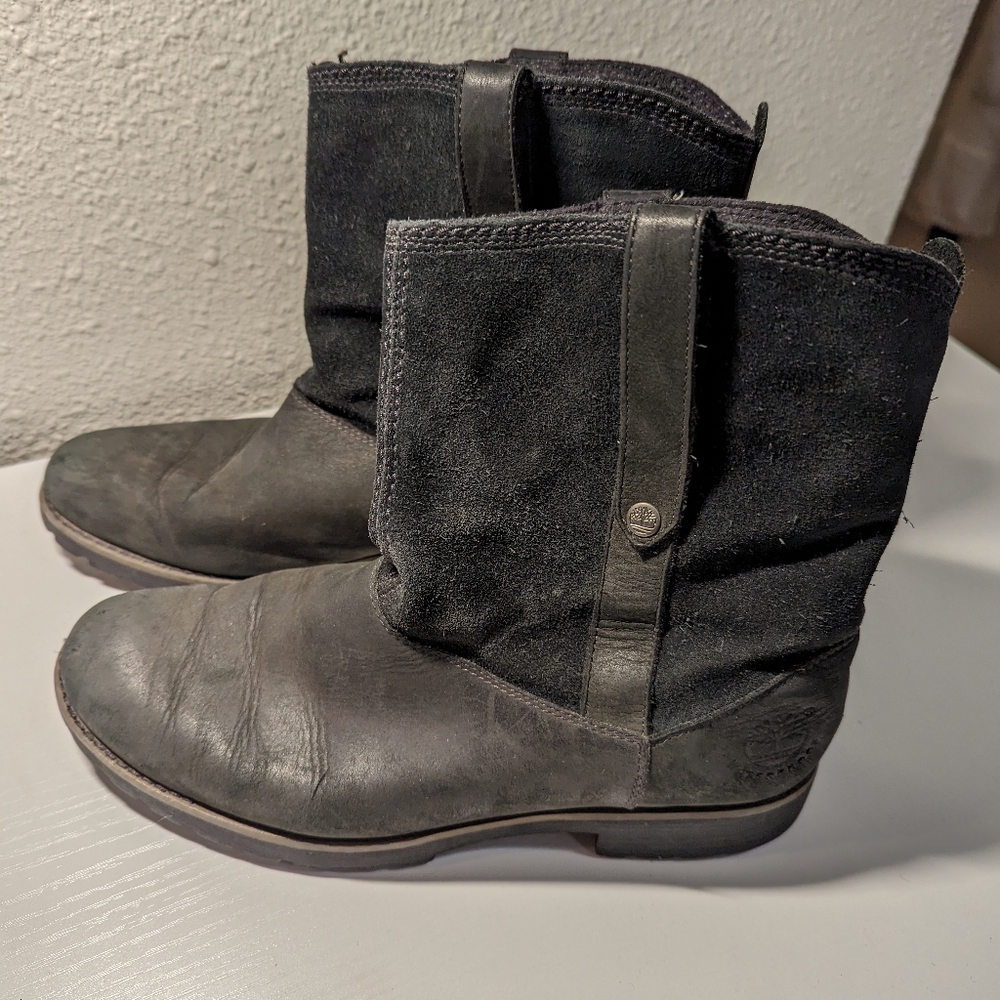 Timberland Earthkeepers Leather Suede Boots Size 8.5